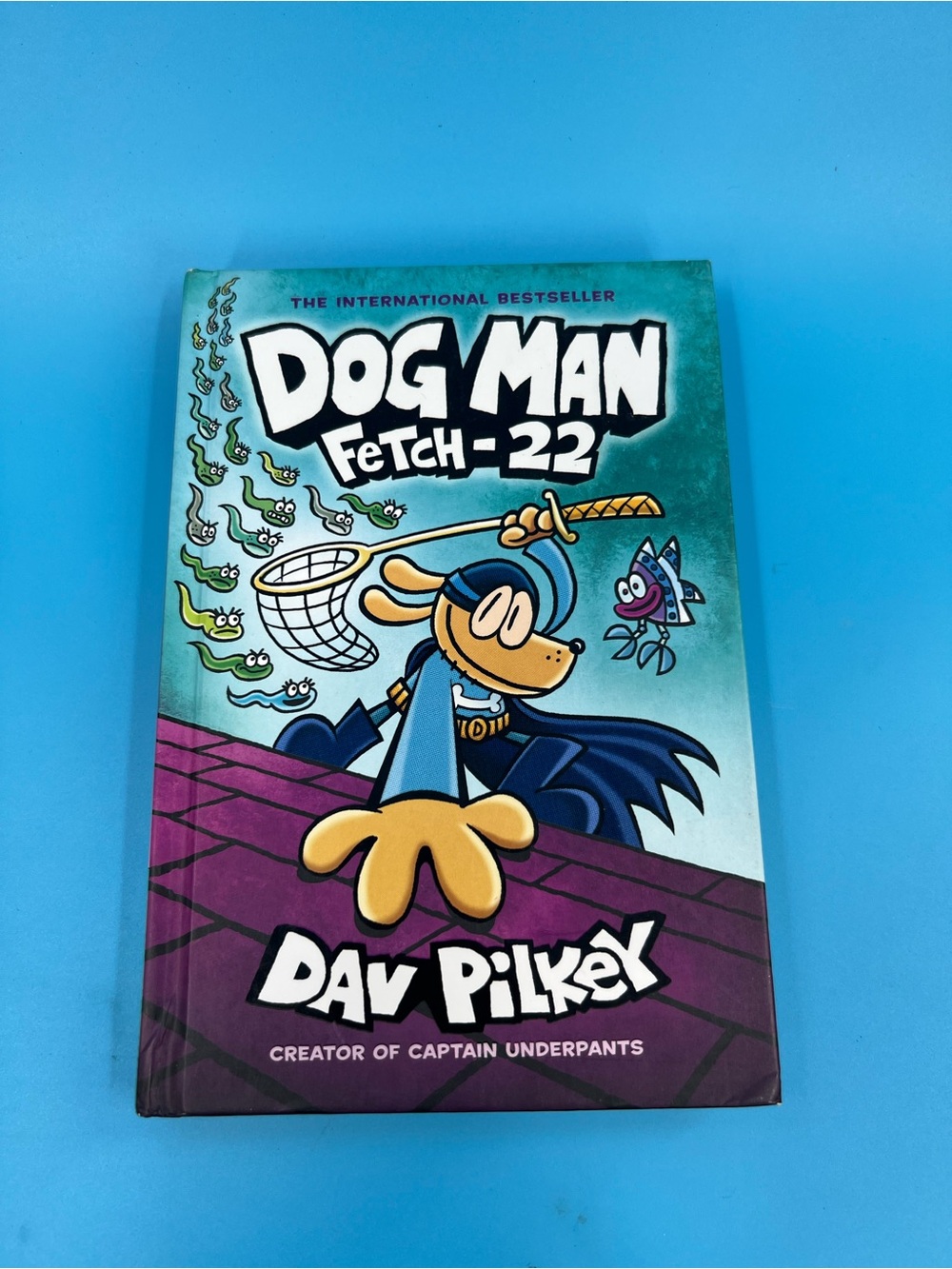 Dog Man Fetch-22 Book 8 Dav Pilkey Hardcover Graphic Novel